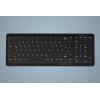 Active Key MedicalKey AK-C7000 - Tastatur - desinfizierbar, kompakt, hygienisch, mit Ziffernblock - USB - QWERTZ - Deutsch - Schwarz