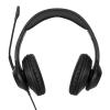 Targus AEH102GL - Headset - On-Ear - konvertierbar - kabelgebunden - USB-A - Geräuschisolierung - Schwarz