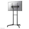 Neomounts by Newstar Mobile Floor Stand (height adjustable: 128,5-145 cm) / Black