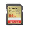 SanDisk Extreme - Flash-Speicherkarte - 64 GB - Video Class V30 / UHS-I U3 / Class10 - SDXC UHS-I