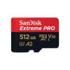 SanDisk Extreme Pro - Flash-Speicherkarte (microSDXC-an-SD-Adapter inbegriffen) - 512 GB - A2 / Video Class V30 / UHS-I U3 / Class10 - microSDXC UHS-I