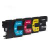 Brother LC980VALBP - 4er-Pack - Schwarz, Gelb, Cyan, Magenta - original - Blisterverpackung - Tintenpatrone - für Brother DCP-145, 163, 165, 195, 365, 373, 375, 377, MFC-250, 255, 290, 295, 297