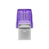 Kingston DataTraveler microDuo 3C - USB-Flash-Laufwerk - 128 GB - USB 3.2 Gen 1 / USB-C