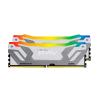 Kingston FURY Renegade RGB - DDR5 - Kit - 48 GB: 2 x 24 GB - DIMM 288-PIN - 8800 MT / s / PC5-70400 - CL42 - 1.4 V - taktunabhängig unbuffered - on-die ECC - Weiß & Silber