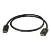 C2G 3ft DisplayPort to HDMI Cable - DP to HDMI Adapter Cable - M / M - DisplayPort-Kabel - DisplayPort (M) zu HDMI (M) - 91.4 cm - Schwarz