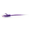 C2G 7ft (2.1m) Cat6a Snagless Unshielded (UTP) Slim Ethernet Network Patch Cable - Purple - Patch-Kabel - RJ-45 (M) zu RJ-45 (M) - 2.1 m - 4.8 mm - UTP - CAT 6a - geformt, ohne Haken - lila