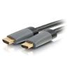 C2G 16.5ft Select High Speed HDMI Cable with Ethernet, 4k, In-Wall CL2-Rated - HDMI-Kabel mit Ethernet - HDMI männlich zu HDMI männlich - 5.03 m - abgeschirmt - Schwarz - 4K Unterstützung