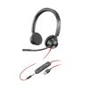Poly Blackwire 3325 - Blackwire 3300 series - Headset - On-Ear - kabelgebunden - 3,5 mm Stecker, USB-A - Schwarz