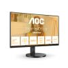 AOC Basic-line U27B3CF - B3 Series - LED-Monitor - 68.6 cm (27") - 3840 x 2160 4K UHD (2160p) @ 60 Hz - IPS - 350 cd / m² - 1000:1 - HDR10 - 4 ms - HDMI, USB-C - Lautsprecher - Schwarz