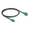 Delock Kabel Mini FAKRA Z Buchse quad zu FAKRB Z Buchse quad B-Typ