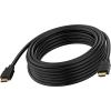 VISION Professionelles Installations-HDMI-Kabel - LEBENSLANGE GARANTIE - 8K bei 30 Hz - HDMI-Version 2.1 - 48 Gbps - doppelt abgeschirmt - vergoldete Stecker - HDMI (M) auf HDMI (M) - Außendurchmesser 7,3 mm - AWG 28 - 3 m - schwarz