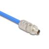 Delock - Netzwerkanschluss - 8 pin M12-X (M) - CAT 6a - IEEE 802.3an