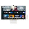 Samsung S32CM801UU - M80C Series - LED-Monitor - Smart - 80 cm (32") - 3840 x 2160 4K @ 60 Hz - VA - 400 cd / m² - 3000:1 - HDR10+ - 4 ms - HDMI, USB-C - Lautsprecher - weiß