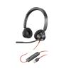 Poly Blackwire 3320 - Blackwire 3300 series - Headset - On-Ear - kabelgebunden - USB-A - Schwarz - Replaces Poly SKU 213934-101