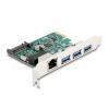 Delock - Netzwerkadapter - PCIe 2.0 - Gigabit Ethernet x 1