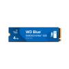 WD Blue SN5000 WDS400T4B0E-00BKY0 - SSD - 4 TB - intern - M.2 2280 - PCIe 4.0 x4 (NVMe)