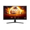 AOC Gaming CQ32G4VE - G4 Series - LED-Monitor - Gaming - gebogen - 81.3 cm (32") (31.5" sichtbar) - 2560 x 1440 QHD @ 180 Hz - Fast VA - 300 cd / m² - 3500:1 - HDR10 - 0.5 ms - 2xHDMI, DisplayPort - Schwarz, Grau