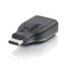 C2G USB C to USB Adapter - USB C 3.1 to USB A Adapter - M / F - USB-Adapter - USB Typ A (W) zu 24 pin USB-C (M) - USB 3.0 - Schwarz