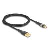 Delock - USB-Kabel - USB (M) zu 24 pin USB-C (M) - USB 2.0 - 20 V - 3 A - 1 m - Schwarz