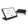 Crestron Flex UC-CX100-PRO-Z - Integrator Kit - Kit für Videokonferenzen (Touchscreen-Konsole, Mini-PC, Transmitter) - Zoom Certified - Schwarz