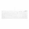 Active Key AK-C8112 - Tastatur - medizinisch - 100% - full size - waschbar - USB - QWERTZ - Deutsch - Tastenschalter: CHERRY SX - weiß