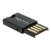 Delock USB 2.0 Card Reader für Micro SD Speicherkarten