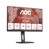 AOC Essential-line U27E3UF - LED-Monitor - 68.6 cm (27") - 3840 x 2160 4K UHD (2160p) @ 60 Hz - IPS - 350 cd / m² - 1000:1 - 4 ms - 2xHDMI, DisplayPort - Lautsprecher - Schwarz