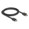 Delock DisplayPort Kabel 16K 60 Hz 80 Gbps 1,8 m