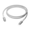 dbramante1928 re-charge - USB-Kabel - 24 pin USB-C (M) zu 24 pin USB-C (M) - 2.5 m - 100 W Pass-Through-Stromversorgung, geflochtenes Kabel