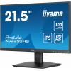 iiyama ProLite XU2293HS-B6 - LED-Monitor - 55.9 cm (22") (21.5" sichtbar) - 1920 x 1080 Full HD (1080p) @ 100 Hz - IPS - 300 cd / m² - 1000:1 - 1 ms - HDMI, DisplayPort - Lautsprecher - Schwarz, Matte