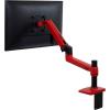 Ergotron LX - Befestigungskit (Stange, Monitorarm, 2-teilige Tischklemme, Verlängerung) - für LCD-Display - Rot - Bildschirmgröße: bis zu 86,4 cm (bis zu 34 Zoll) - Schreibtisch