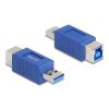 Delock USB 5 Gbps Adapter USB Typ-A Stecker zu USB Typ-B Buchse (gekreuzt)