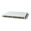 Cisco Catalyst 1200-48P-4G - Switch - L3 - Smart - 48 x 10 / 100 / 1000 (PoE+) + 4 x Gigabit SFP - an Rack montierbar - PoE+ (375 W)