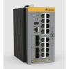Allied Telesis AT IE340-20GP - Switch - L3 - managed - 8 x 10 / 100 / 1000 (PoE+) + 8 x 10 / 100 / 1000 (PoE) + 4 x Gigabit SFP - an DIN-Schiene montierbar, wandmontierbar - PoE+ (240 W) - DC-Stomversorgung - TAA-konform