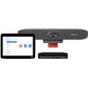 Poly Studio Small Room Bundle - Für Zoom Rooms - Kit für Videokonferenzen (HP Mini Conferencing PC, Poly Studio R30 video bar, Poly TC10 Touchcontroller) - Zoom Certified, Zertifiziert für Microsoft Teams - Sand