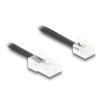 Delock - Telefonkabel - RJ-45 (M) zu RJ-11 (M) - 5 m - gewickelt - Schwarz