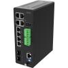Axis D8208-R - Switch - industriell - managed - 8 x 10 Gigabit Ethernet - Desktop - PoE++ (480 W) - für AXIS A1610-B, C1410, W400, Camera Station S1216 Recording Server, S1296