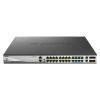 D-Link DMS 3130-30PS - Switch - Multi-Gigabit - L3 - managed - 16 x 100 / 1000 / 2.5G (PoE+) + 8 x 100 / 1000 / 2.5G / 5G (PoE++) + 2 x 100 / 1000 / 2.5G / 5G / 10GBase-T + 4 x 10 Gigabit / 25 Gigabit SFP28 - an Rack montierbar - PoE++ (740 W)