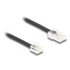 Delock - Telefonkabel - RJ-45 (M) zu RJ-11 (M) - 5 m - Schwarz