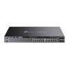 TP-Link Omada SG6428XHP V1 - Switch - L3 - managed - 24 x 10 / 100 / 1000 (PoE+) + 4 x 10Gb Ethernet SFP+ - Luftstrom von vorne nach hinten - an Rack montierbar - PoE+ (720 W)