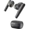 Poly Voyager Free 60+ UC M - True Wireless-Kopfhörer mit Mikrofon - im Ohr - Bluetooth - aktive Rauschunterdrückung - Adapter USB-A via Bluetooth - Carbon Black - Zertifiziert für Microsoft Teams