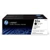 HP 83A - 2er-Pack - Schwarz - original - LaserJet - Tonerpatrone (CF283AD) - für LaserJet Pro M201, M202, MFP M125, MFP M127, MFP M225